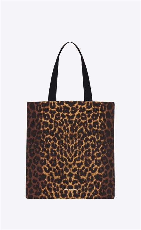 ysl tote bag canvas leopard print|90 dollar ysl tote.